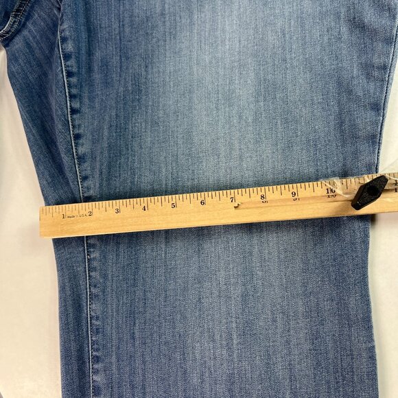 Judy Blue Jeans Women's Plus 42x29* Joggers Pull On High Rise Blue Denim Tag 24W - Picture 13 of 16